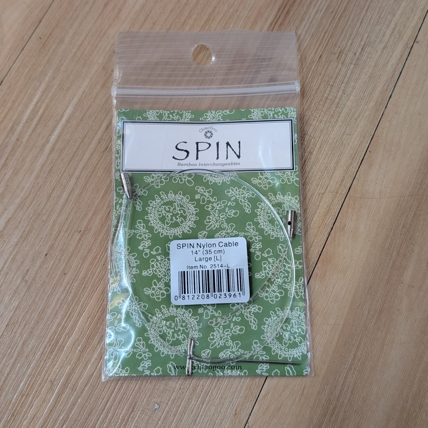 ChiaoGoo SPIN Nylon Cable 14" Large