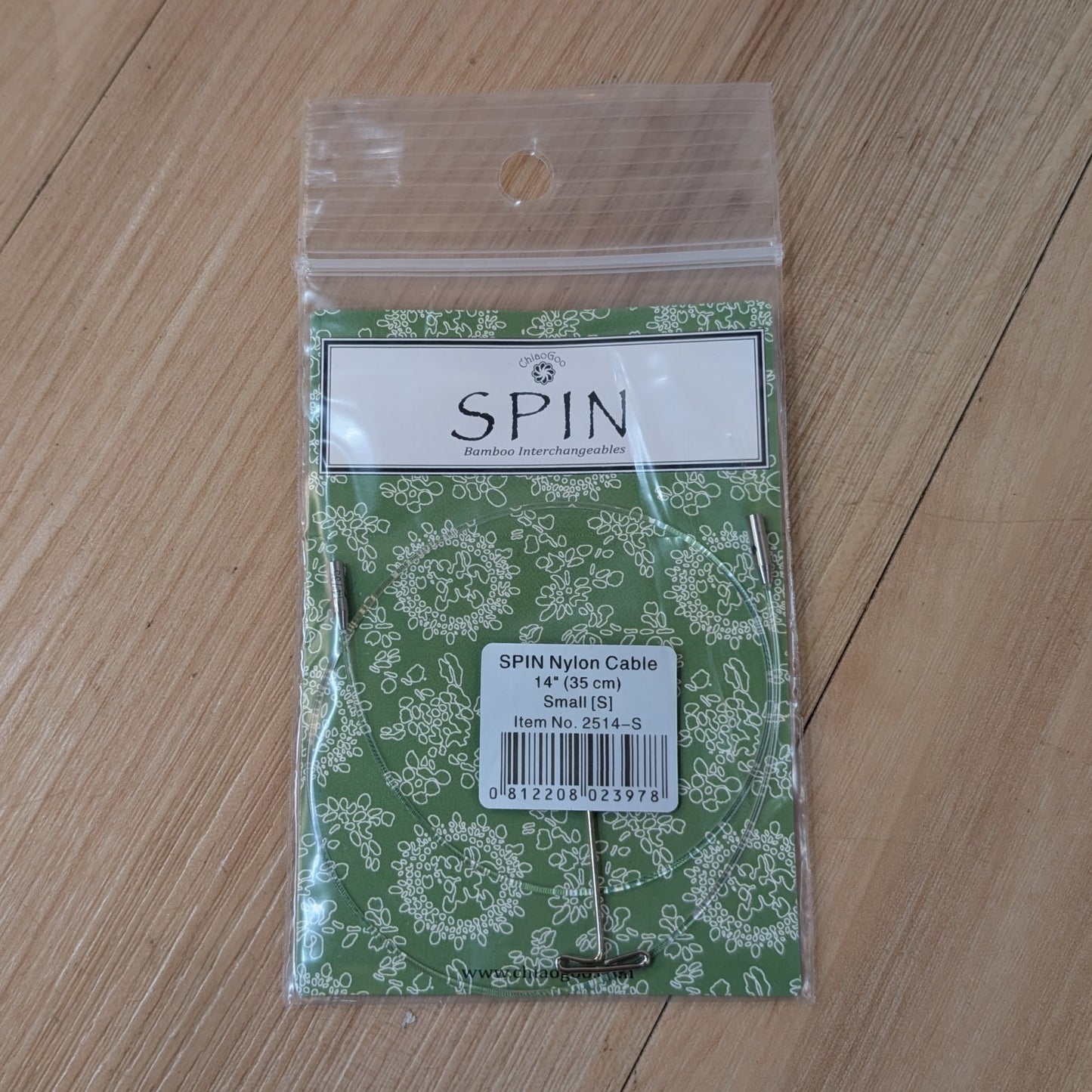 ChiaoGoo SPIN Nylon Cable 14" Small