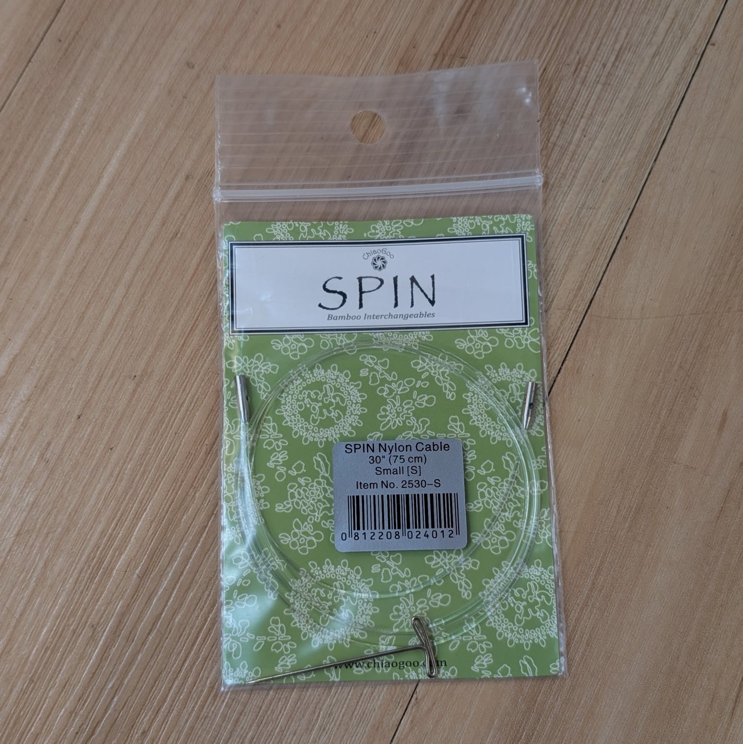 ChiaoGoo SPIN Nylon Cable 30" Small