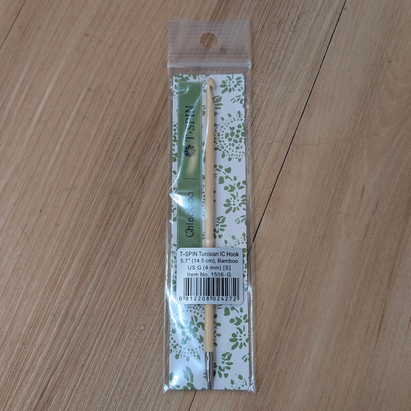 ChiaoGoo Tunisian Hook Bamboo USG