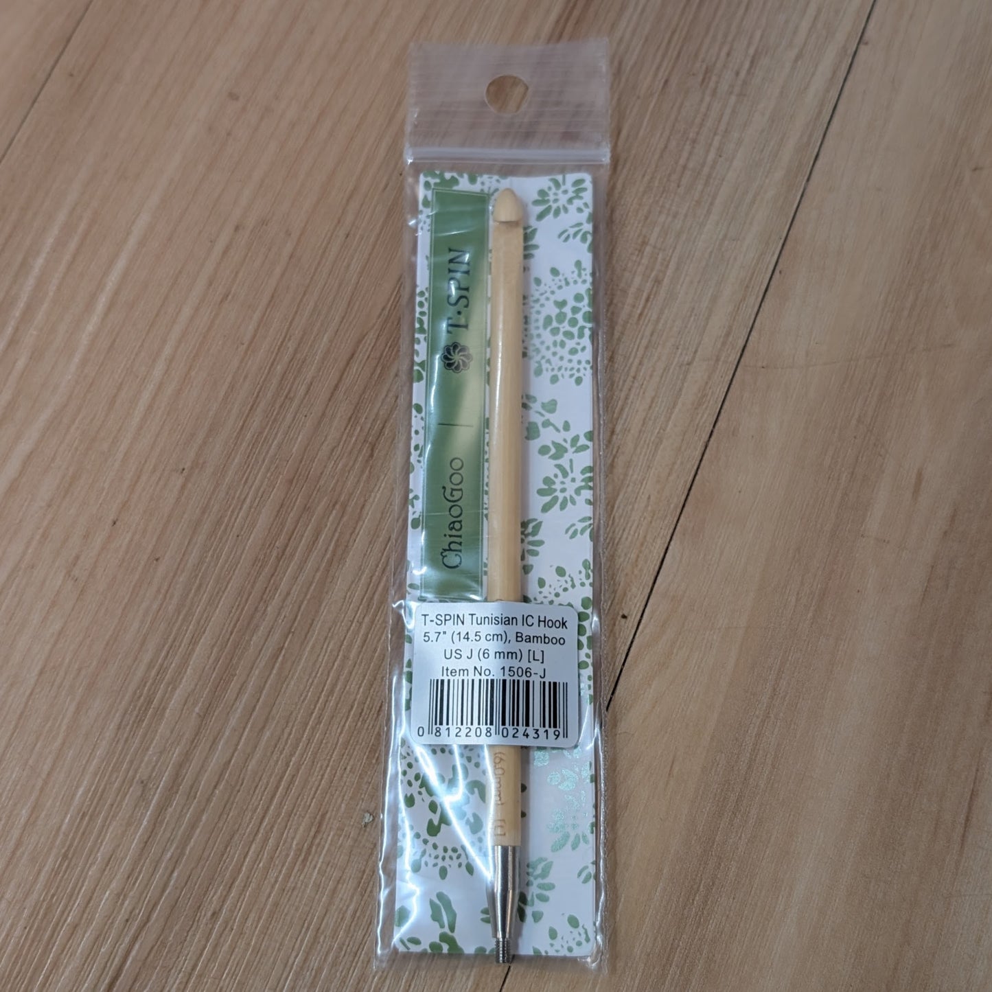 ChiaoGoo Tunisian Hook Bamboo USJ