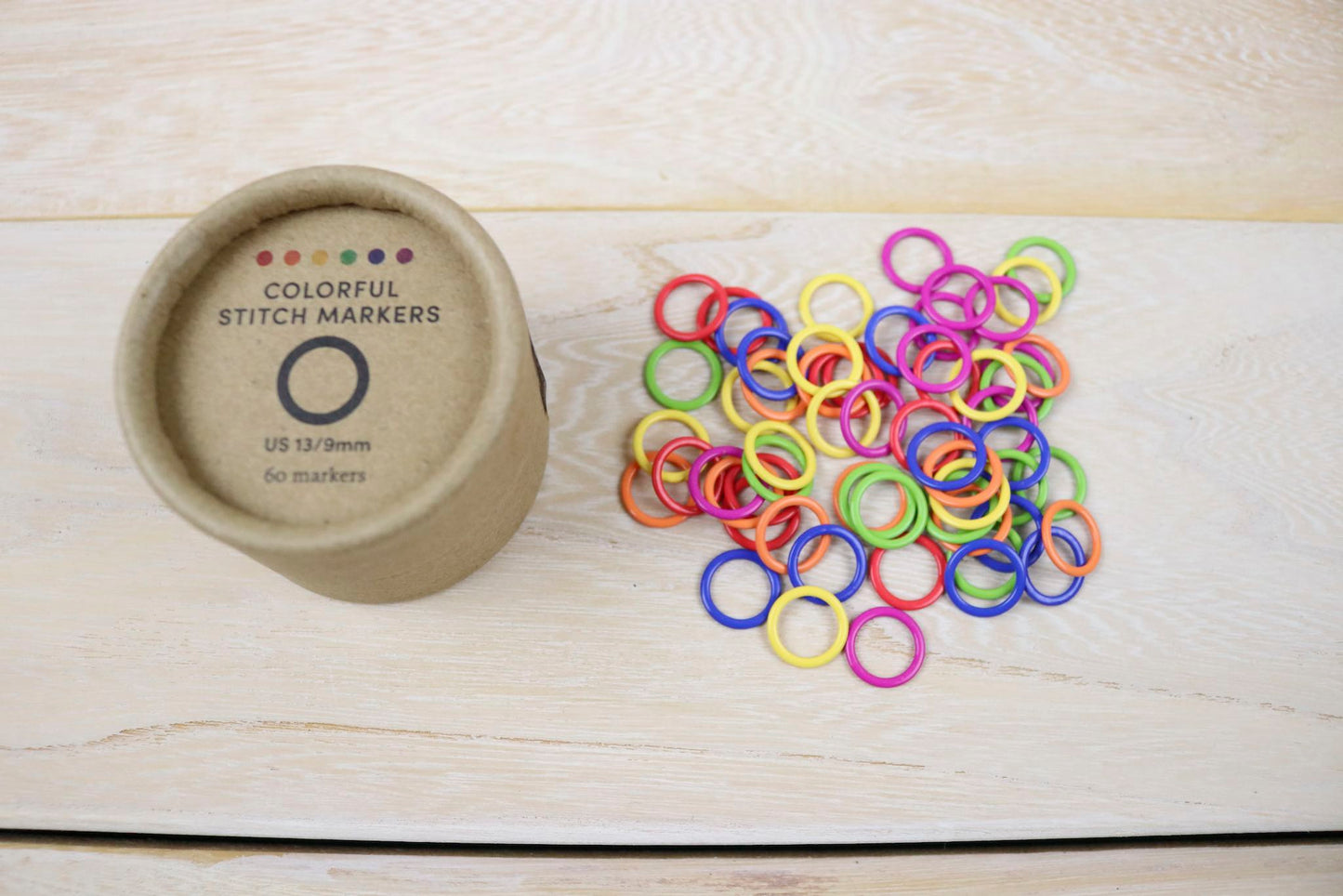 Cocoknits Colorful Ring Stitch Markers