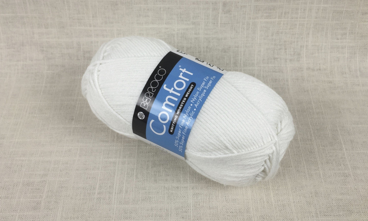 berroco comfort worsted 9700 chalk white