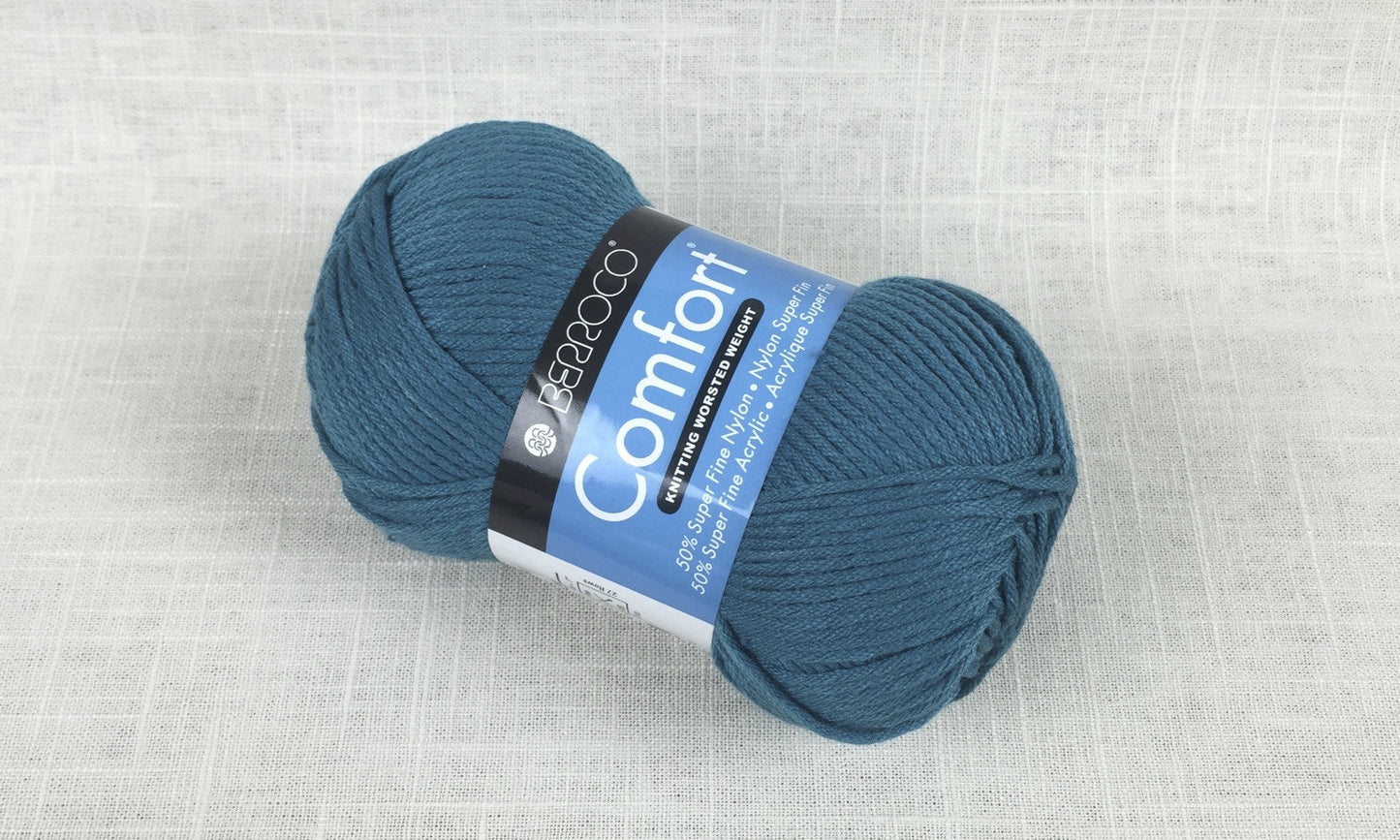 berroco comfort worsted 9725 dutch teal