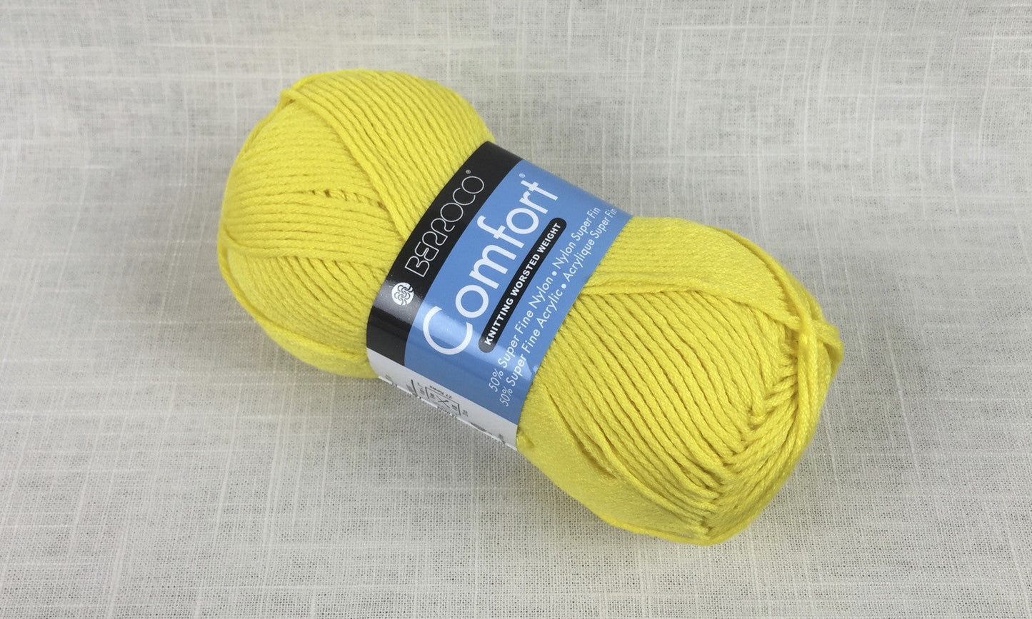 berroco comfort worsted 9732 primary yellow