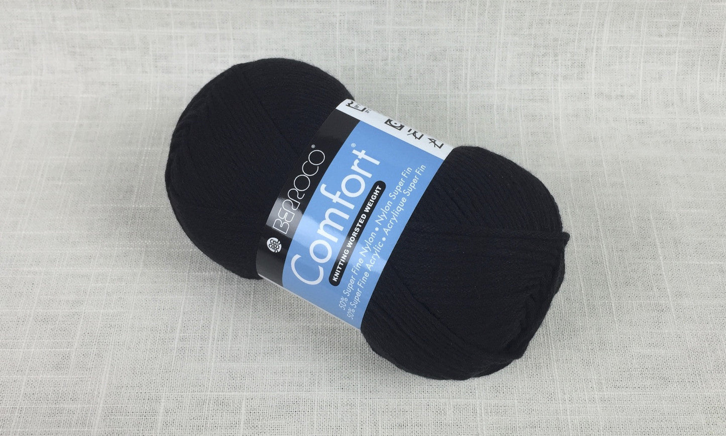 berroco comfort worsted 9734 licorice