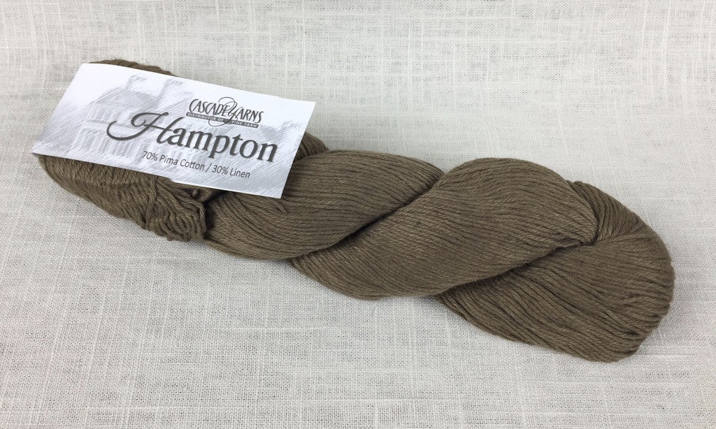 cascade yarns hampton linen cotton DK 09 brindle