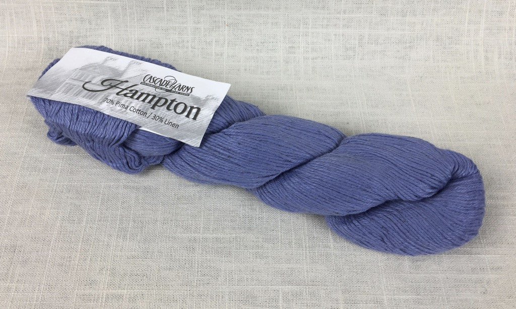 cascade yarns hampton linen cotton DK 11 denim