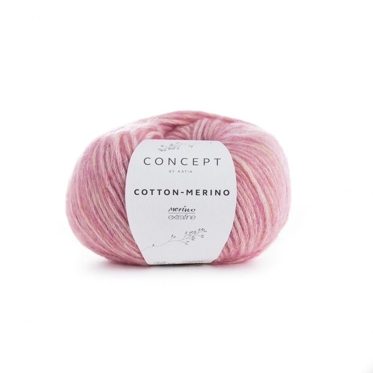 Katia Concept Cotton Merino 119 Mauve