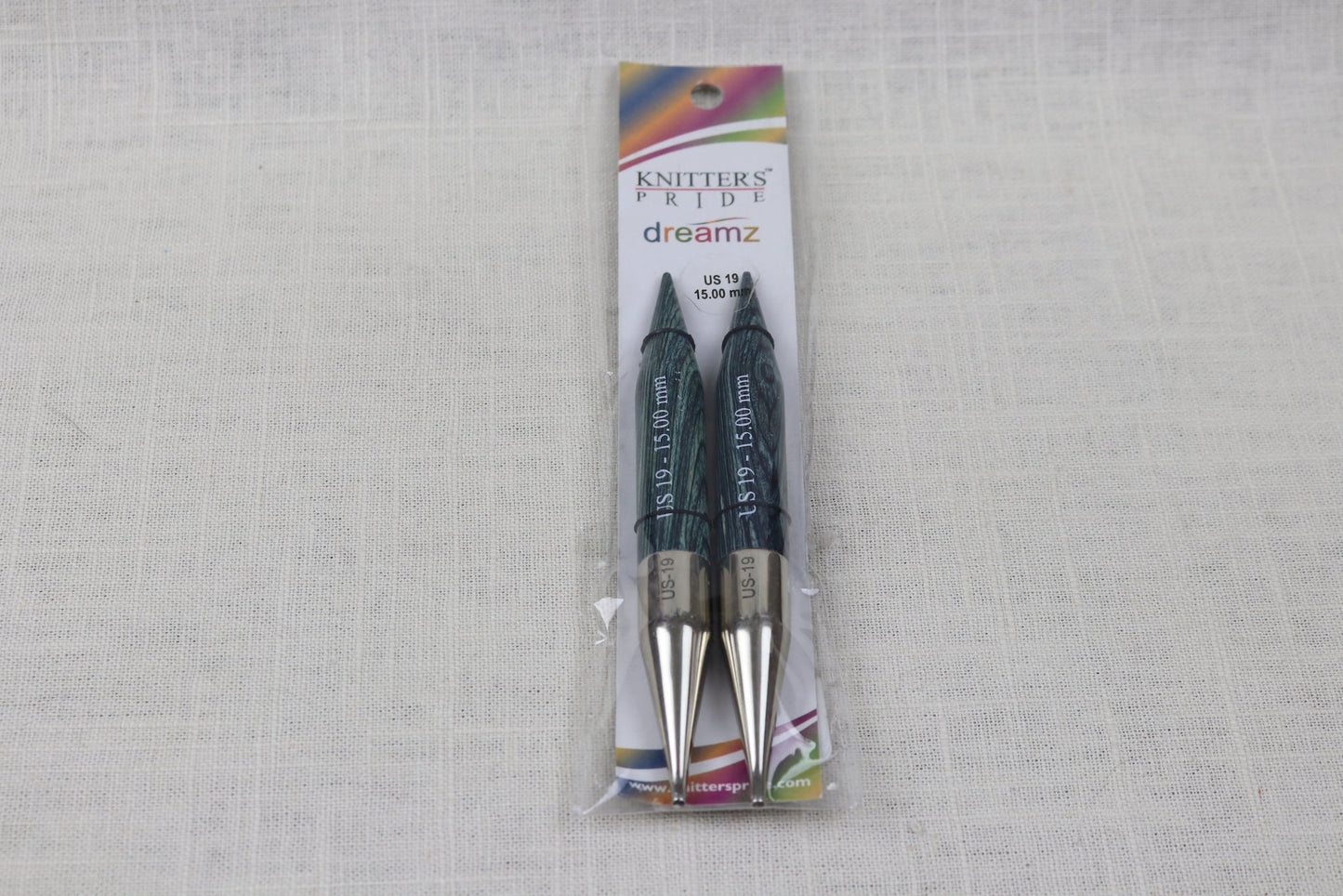 knitters pride 5 inch interchangeable tips US 19 (15mm)