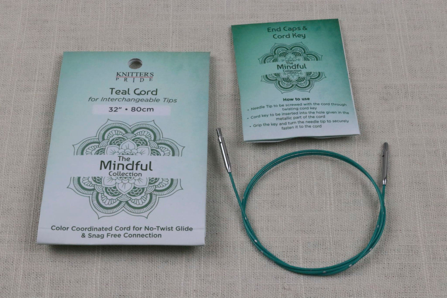 knitter's pride mindful fixed cord 32"