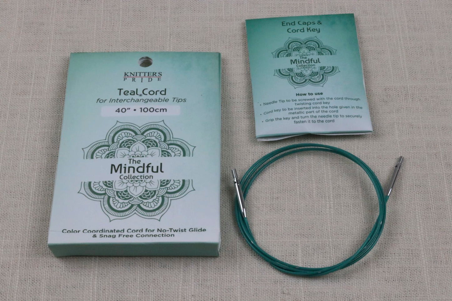 knitter's pride mindful fixed cord 40"