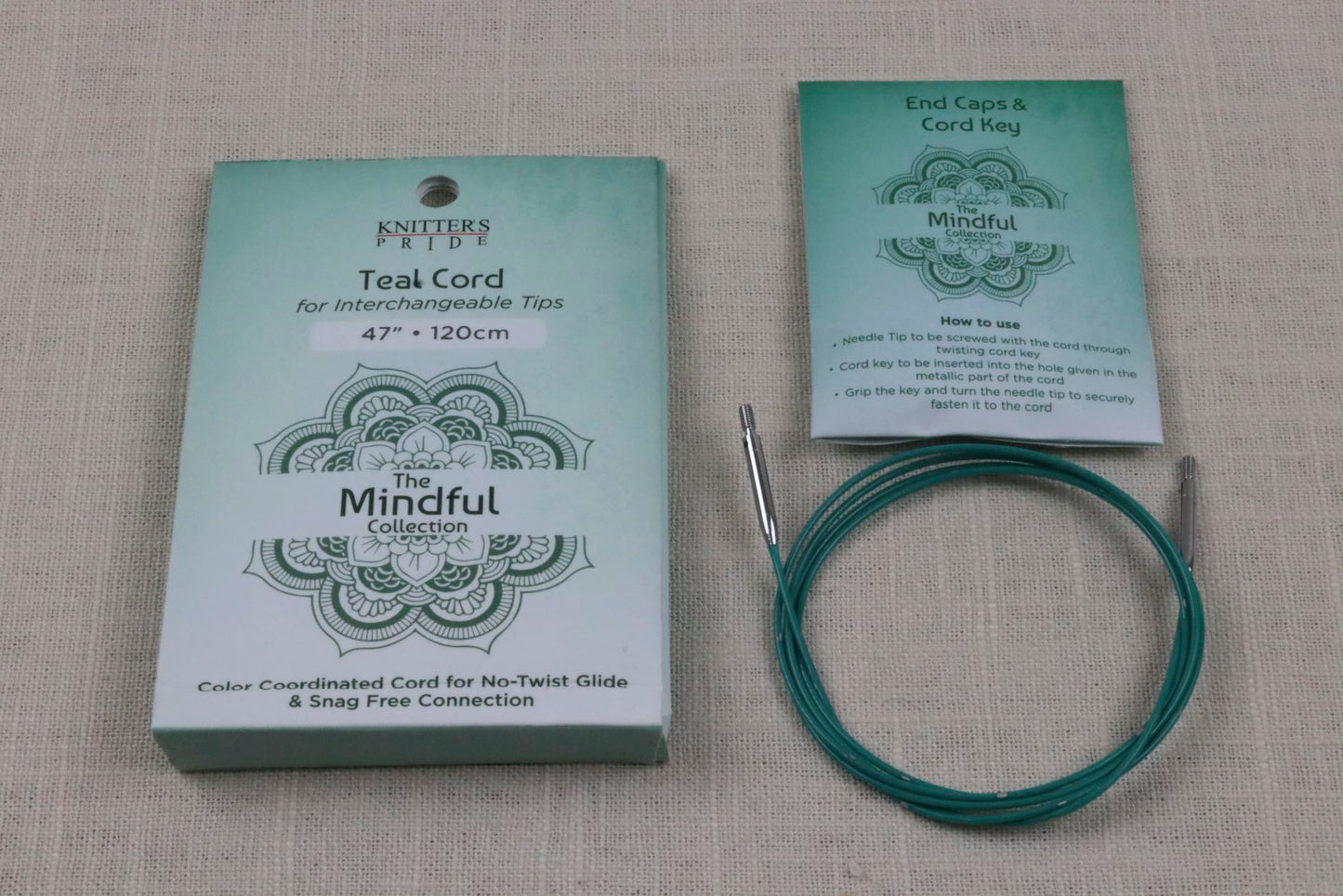 knitter's pride mindful fixed cord 47"