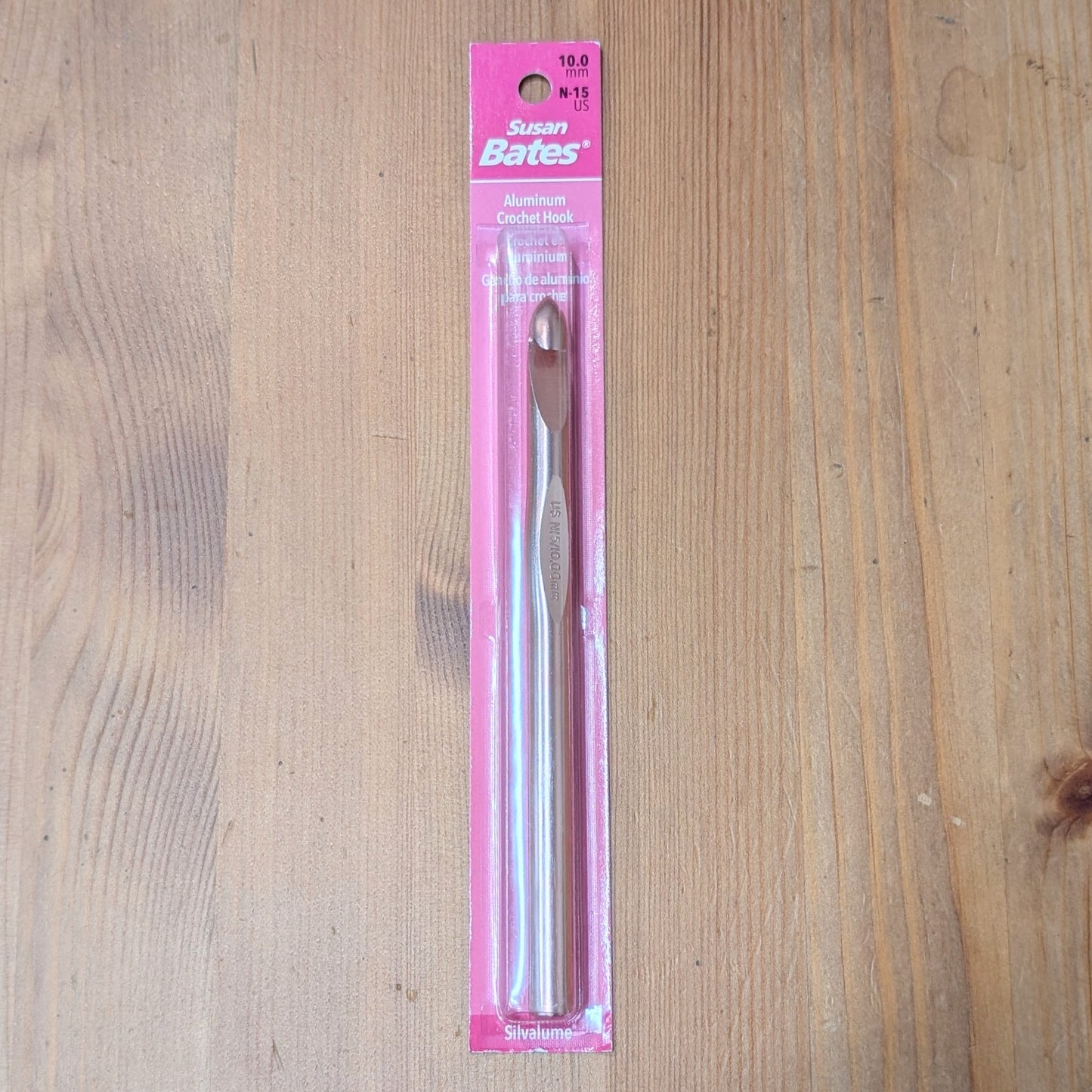 Susan Bates Aluminum Crochet Hook USN